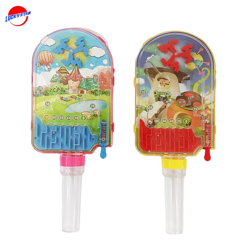candy toy with pinball game